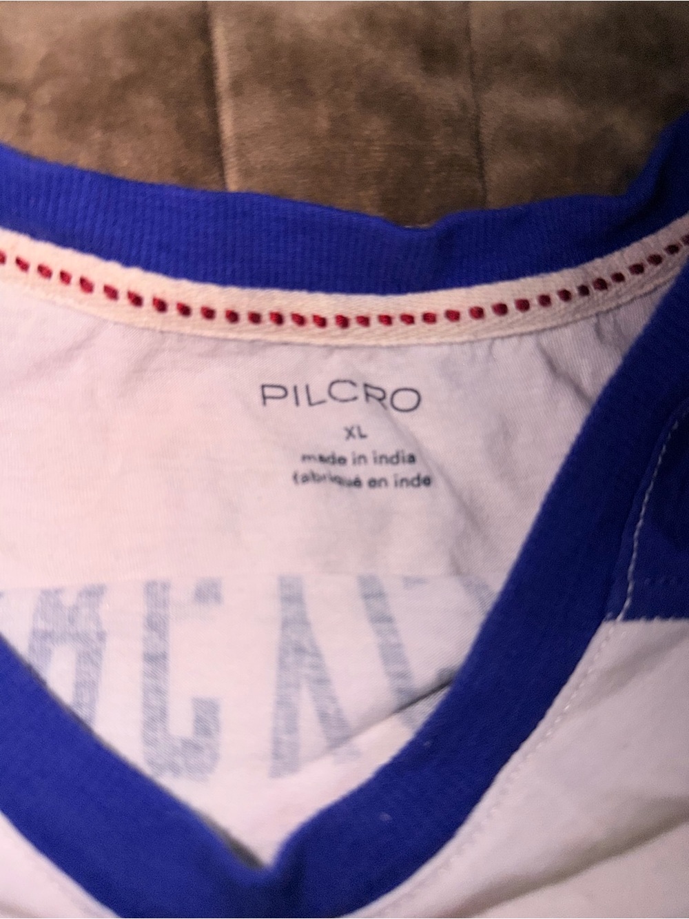 Pilcro Reworked Ringer Tee from Anthropologie XL - Picture 4 of 6